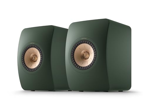 KEF LS50 Meta Passive Bookshelf Speakers - Pair (Moss Green)