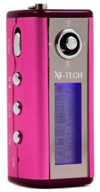 X4-TECH X Multi-Styler Reproductor de MP3 Player 2 GB Rosa Cover