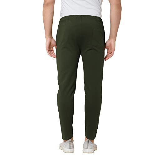 Image of Free Authority Harry Potter Printed Slim Fit Green Cotton Men's Trackpant