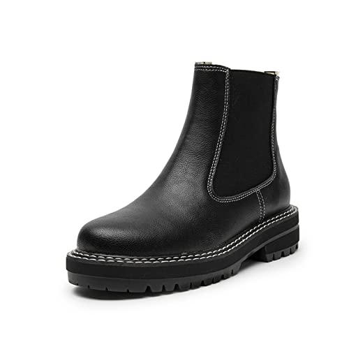 Bottes pour femmes d'hiver en vison confortables à semelles épaisses