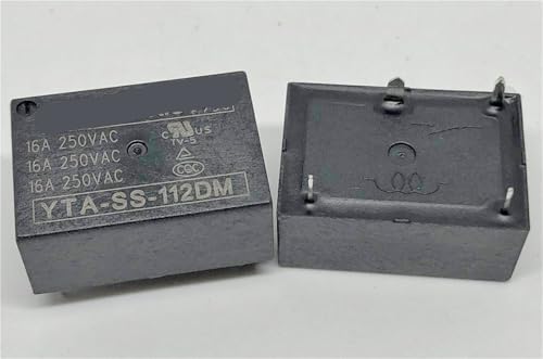 Relais 4 broches YTA-SS-112DM 12V 16A 7520A-16A pour circuit imprimé
