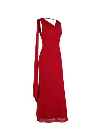 Image of Parthea Women's Summer Formal Wedding Guest Dresses Sleeveless Backless Long Elegant Evening Party Maxi Bodycon Dress