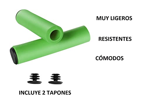 JGR SELECT Bike Grips, Pack of 2 - Universal Mountain Bike, Foam Handlebars, Ergonomic Silicone Sleeves - 22MM, Bicycle - Image 3