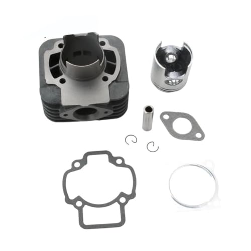 Kit de cilindro de gran diámetro de 47 mm elimina fallos de compresión en motores 50 de 2 tiempos