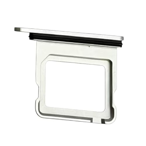 Fonefunshop White Sim Tray Compatible With Iphone 17 Single Card Holder