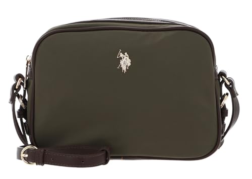 Sac bandoulière Houston U.S. POLO ASSN. S vert kaki, petit format élégant
