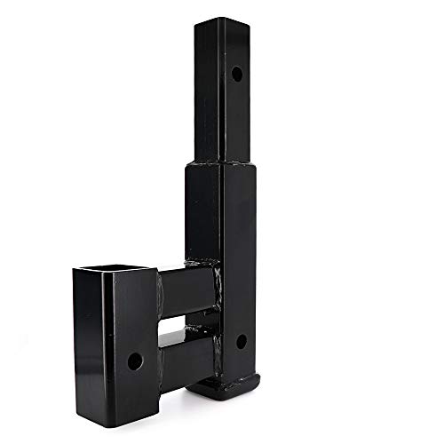 RamPro Hitch Extender Bicycle Extension Receiver Adapter Trailer Dual