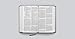 ESV Large Print Thinline Bible (TruTone, Azurite Blue, Ornament Design)