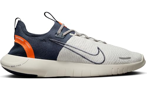 Nike Free RN FK Next Nature Mens Running Trainers FB1276 Sneakers Shoes (UK 7.5 US 8.5 EU 42, Light Iron ore Thunder Blue sail 004)