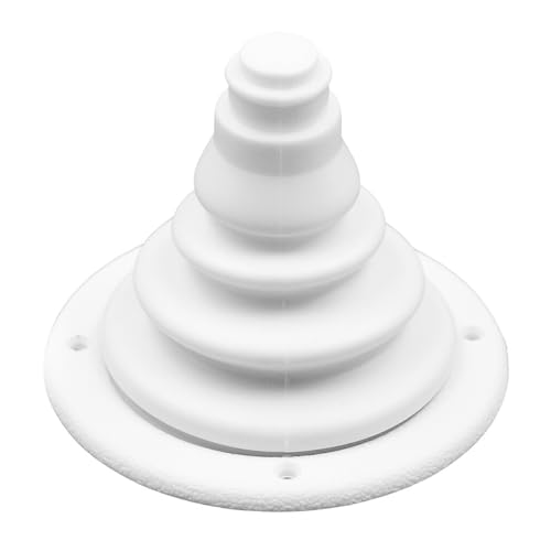 Gurtt Kit de soufflets pour câble de direction GCuff, soufflet de protection en caoutchouc et plastique pour câble de direction marine (blanc) pour voitures,...
