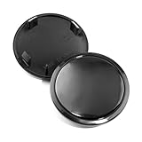 1pc 69mm(2.72in) Car Wheel Center Hub Caps Compatible with #4B0 601 170 A A3 A4 A5 A6 A7 Q3 S5 S6 S7 S8 Wheel Exterior Parts(Black)