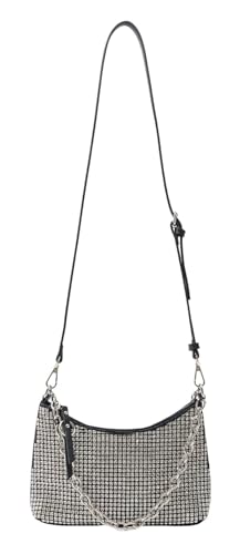 Sac bandoulière Herlev argenté Seidenfelt Manifaktur pour femme