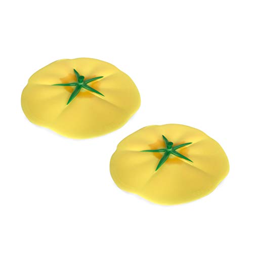Charles Viancin - 9617 couvre Vidrio, Silicona, Amarillo, diámetro 11,5 cm Cover