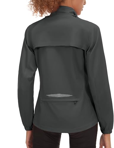 Image of Little Donkey Andy Women's UPF 50+ Cycling Jacket Windbreaker with Removable Sleeves