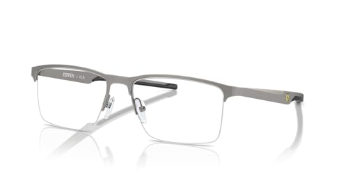 Image of Scuderia Ferrari FZ7003 Prescription Eyewear Frames, Brushed Gunmetal /Demo Lens, 55 mm