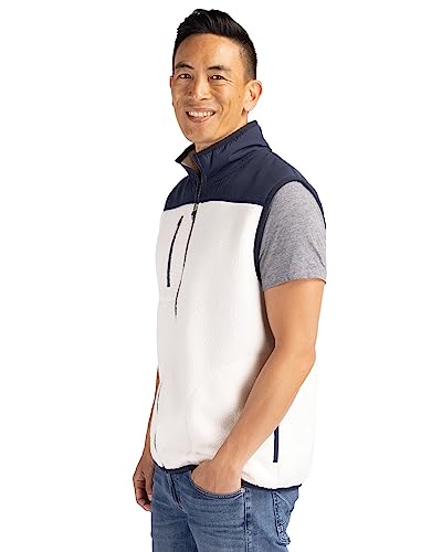 Cutter & Buck Cascade Eco Sherpa Fleece Mens Vest4
