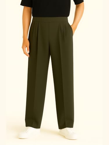 Image of Korean Pants for Man | Trousers for Man | Korean Trousers | Baggy Trackpants - Look Effortlessly Stylish, Feel Confident, Move Freely, Travel in Comfort
