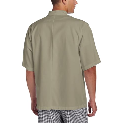 Image of Chef Code Men's Short Sleeve Unisex Classic Chef Coat