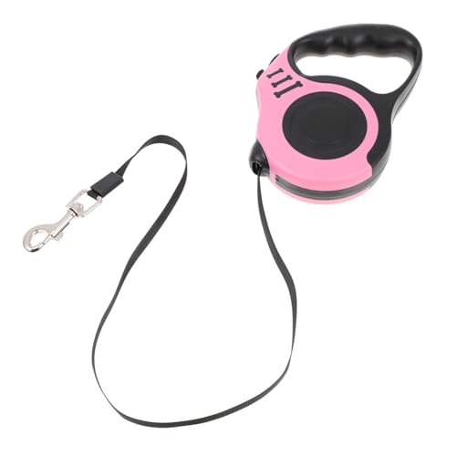 HANABASS Retractable Pet Leash Portable Dog Walking Accessory with Auto Stretch Retract Function Durable Material for Dogs for Outdoor Activities