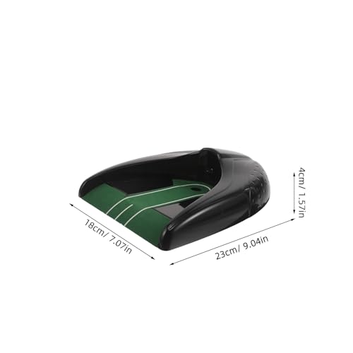 Entraîneur de golf automatique noir pour progresser au putting