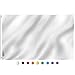 Anley Fly Breeze 3x5 Foot Solid White Flag - Vivid Color and UV Fade Resistant - Canvas Header and Double Stitched - Plain White Flags Polyester with Brass Grommets 3 X 5 Ft