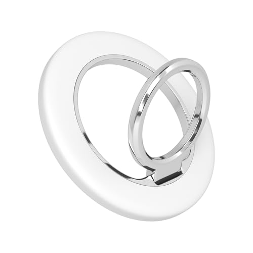 MOTTERU(���b�e��) �X�}�z�����O�X�^���h Magsafe�Ή� �}�O�l�b�g�� 360�x��] iPhone Air 17 17Pro 16 15 Pixel10 Pixelsnap �}�b�g�z���C�g MOT-SRING01-WH