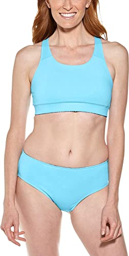 Coolibar Upf 50+ Women's Aquacade Swim Visor - Sun Protective (Small/Medium- Navy) #TOP5