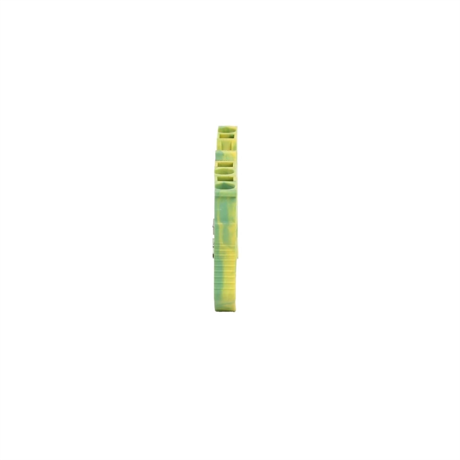 50 Pz ST2.5TWIN PE Cavo di Terra Connettore a molla 3 Conduttori ST-2.5-TW-PE Morsettiera su guida Din