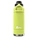 bubba Trailblazer Insulated Stainless Steel Water Bottle with Straw Lid, 40oz, Limelight Powder Coat