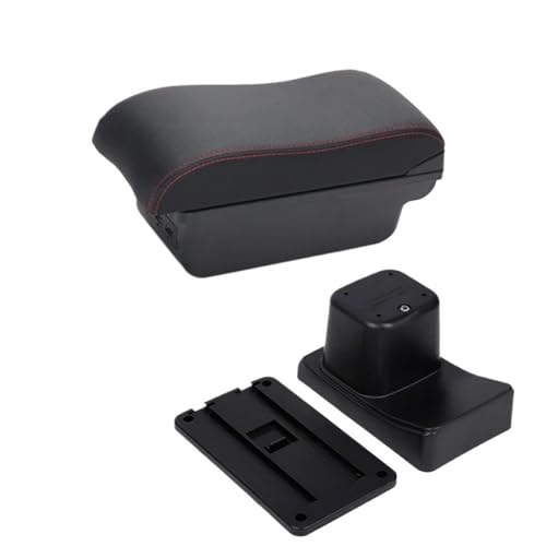 �X�Y�L �o���[�m 2017 2018 2019�p �A�[�����X�g ��t���p�[�c �Ԑ�p�A�[�����X�g�{�b�N�X �Z���^�[���[�{�b�N�X �J�[�A�N�Z�T���[ 3USB �A�[�����X�g�{�b�N�X(B1 Black 3USB)