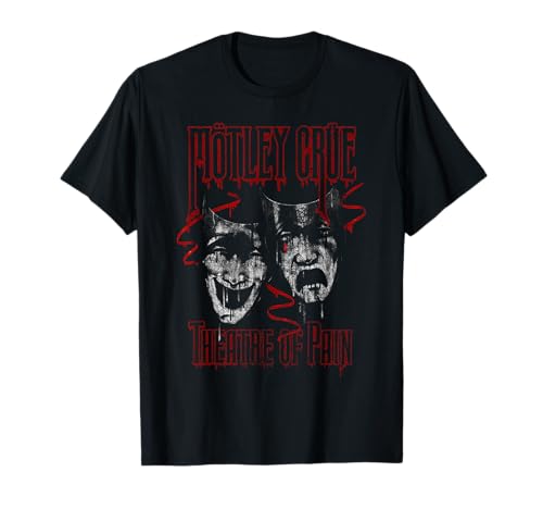 Mötley Crüe Theatre Of Pain Rustic Drip T-Shirt
