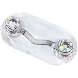 Readerest Magnetic Eyeglasses Holders - 2 Styles Magnet Pin (Black) - Magnetic Reading Glasses Holder & Sunglasses Badge Pin - Eyeglass Holders for Men and Women for Clothes & Shirt