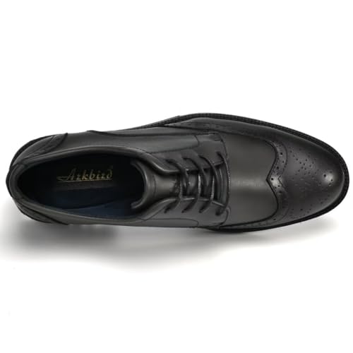 Image of Arkbird Mens Dress Shoes, Lace Up Leather Oxford