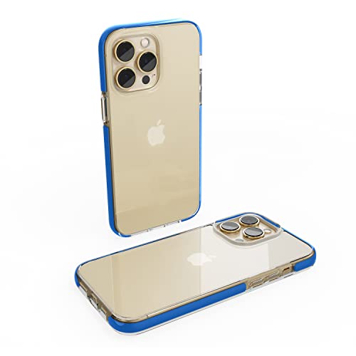 Image of eller sante Guard Series for iPhone 14 Pro Case Cover, 10 Feet Drop Protection, Shockproof, Scratch Resistant, Slim, Thin Compatible with iPhone 14 Pro Back Cover - Dark Blue