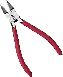IGAN-P6 Wire Flush Cutters, 6-inch Ultra Sharp and Precision Side Cutter Clippers with Longer Flush Cutting Edge, Spring-loaded, Ideal Wire Snips for Handmade and Any Clean Cut Needs