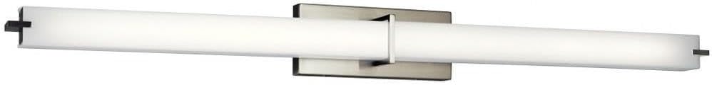 Kichler 11150NILED LED Linear Bath Vanity in Brushed Nickel, 37.25"