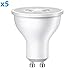 Produktbild ledscom.de GU10 LED Reflektorlampe 6.8W =60W 420lm 30° warm-weiß, 5 STK.