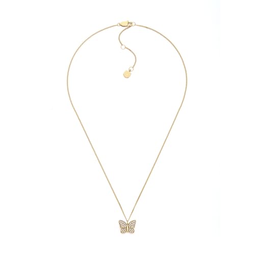 Collier papillon Fossil acier inoxydable anti ternissement pour peau sensible