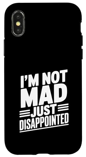 I'm Not Mad Just dismpted ����ȃ��[���A �X�}�z�P�[�X iPhone X/XS �p