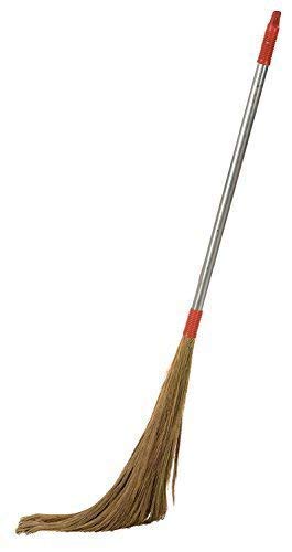 Ivaan. Steel Handle Broomstick phool jhadu for Home Cleaning