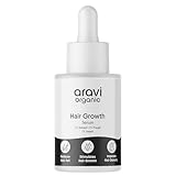 Aravi Organic Hair Growth Serum With 3% Redensyl, 2% Anagain, 2% Procapil - For Hair Growth And Hair Fall Control - For Men & Women - 1 FL Oz / 30ml