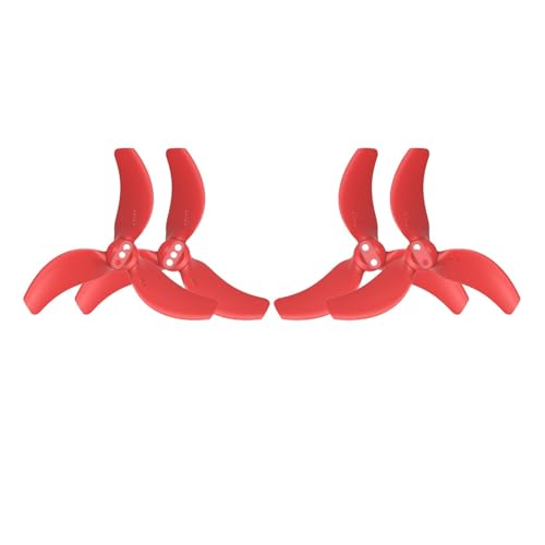 Hélices 3032S pour Avata 2 : lot de 4 pièces de rechange rouges
