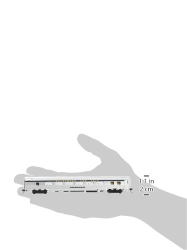 Wagon B&O N Scale Bachmann fluted coach avec éclairage pour train miniature - 3