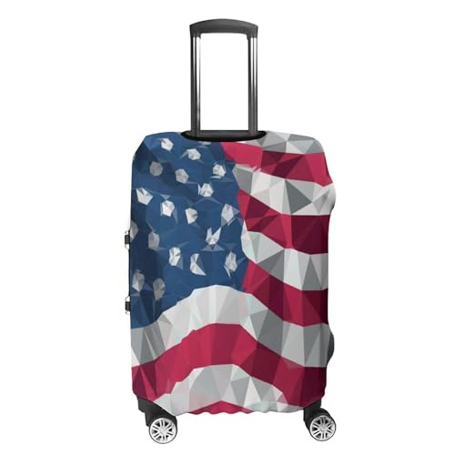 Carry On Luggage Cover Red Blue White American Flag (17) Anti Scratch Travel Luggage Covers for Suitcase Anti-Scratch Travel Suitcase Cover4