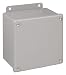 Wiegmann B060604SC NEMA 12 JIC Box Screw Cover, Steel, 6