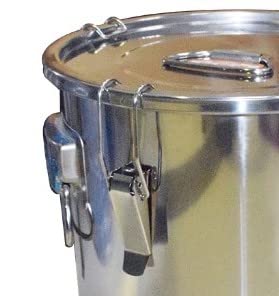 Maturateur MIEL inox avec couvercle et robinet