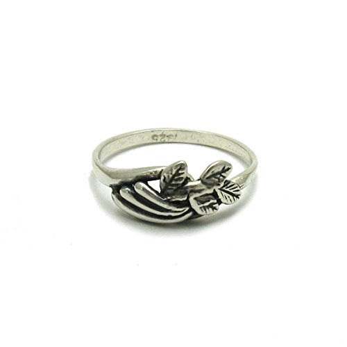 Bague en argent massif 925 florale Empress R001688 un cadeau d'exception