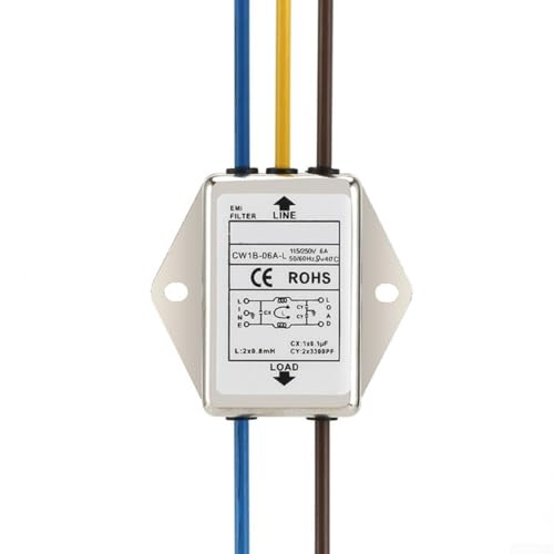 El filtro monofásico CW1BL mejora la durabilidad de los dispositivos digitales a través de la supresión efectiva de interferencias (CW1B-01A-L(CW1B-06A-L(4))