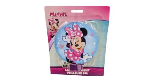 Intertek Disney Junior Minnie Mouse LED Night Light Pink