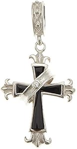 Amazon | [アクセサリーショップピエナ]ブラックオニキス シルバー925